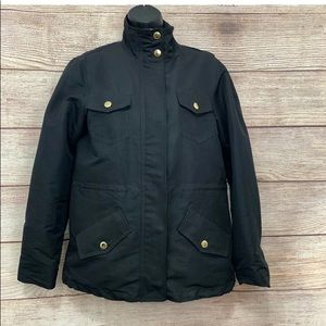 Lauren Ralph Lauren Black Zip Jacket windbreaker
